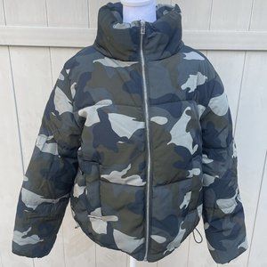 H&M Padded Khaki Green/Army Jacket.